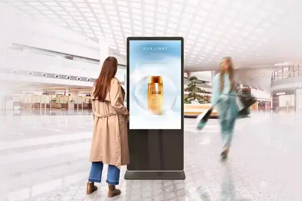 Borne interactive salon professionnel